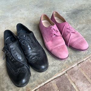 Two pair of women’s Cole Haan loafers, sold together